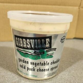 Gibbsville Cheese Garden Vegetable Cheese Spread 14 ounces