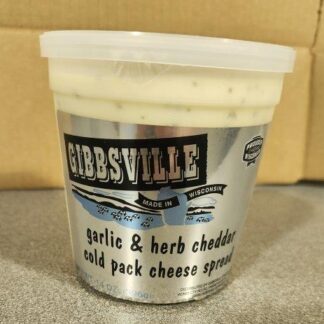 Gibbsville Garlic & Herb Cheese Spread 14 ounce
